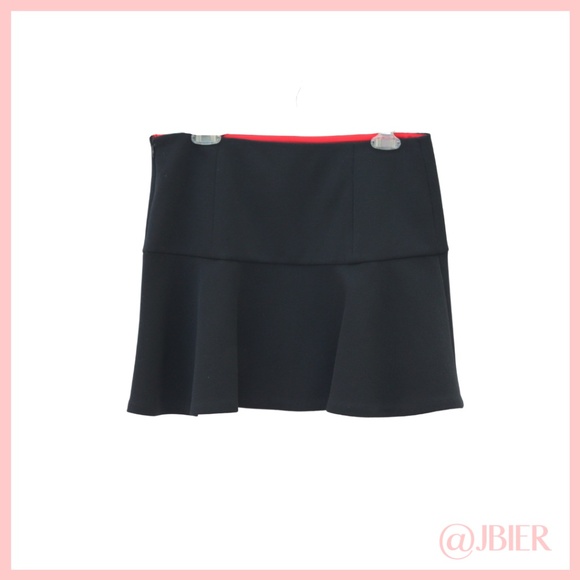 Thakoon Zipper Ponte Flared Hem Fluted Silk Mini - Picture 5 of 10